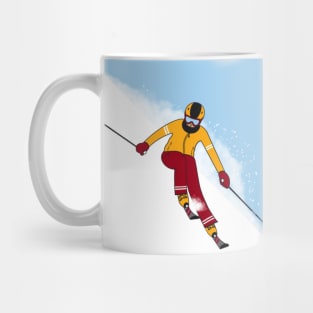 Skiing Mug